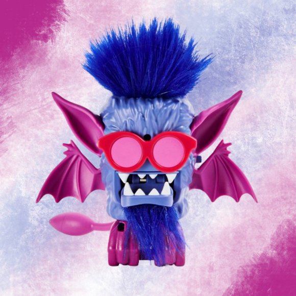 Scritterz Battyz Interactive Purple Mini Monster Jungle Creature Toy, New in Box - Picture 2 of 6